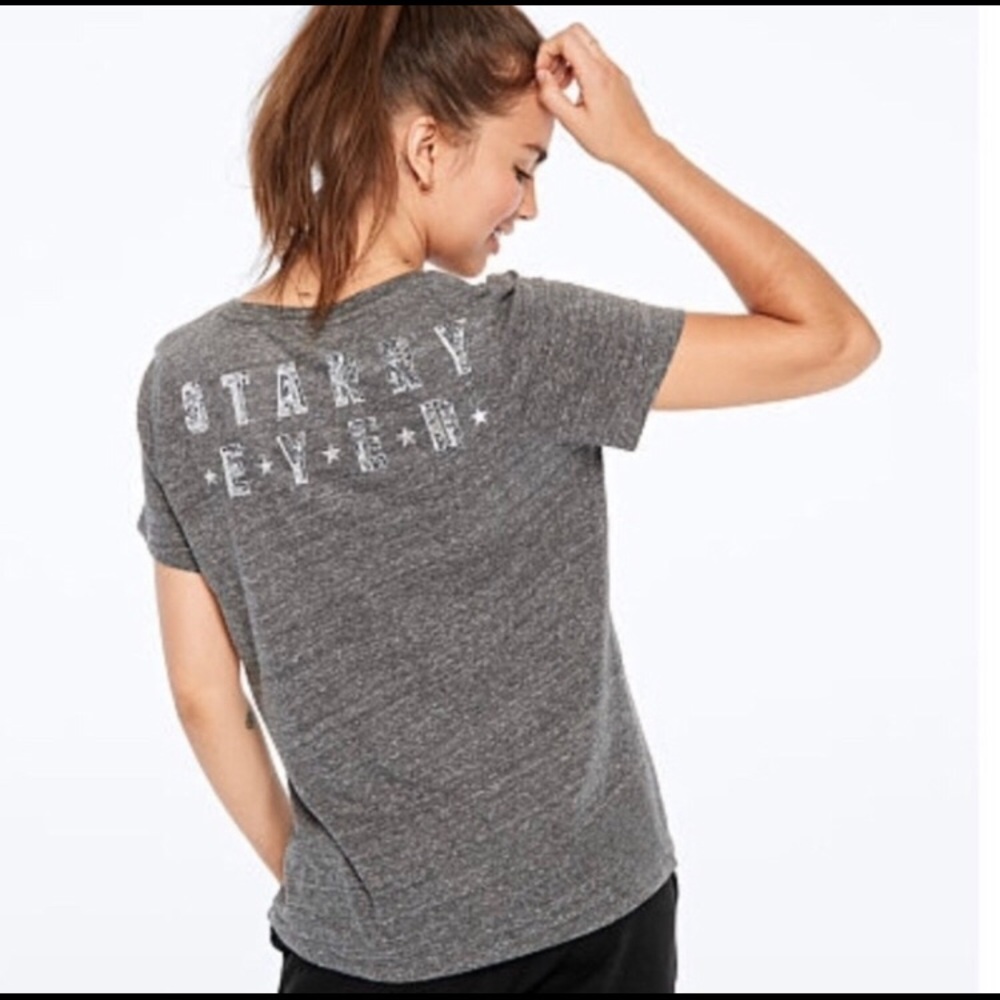 NIP. BLING PERFECT V NECK SHORT SLEEVE TEE